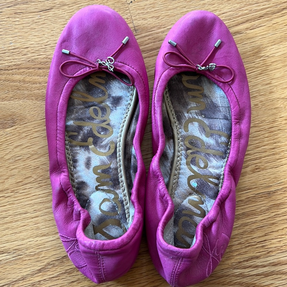 Sam Edelman pink Felicia flats
